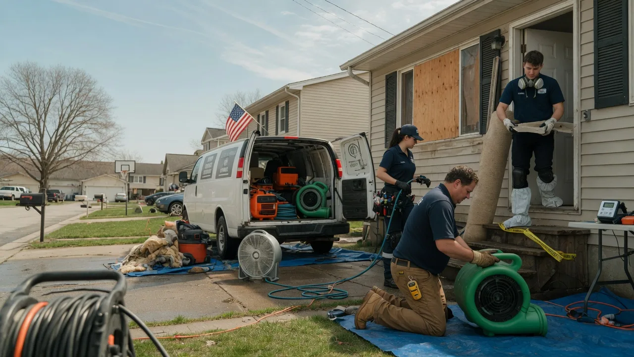 Water Damage Restoration in Francis, OK near me